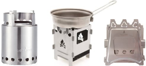 lightweight wood burning camping stoves