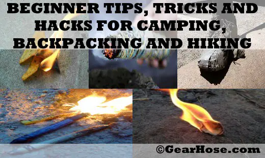 Beginner Tips, Tricks And Hacks For Camping, Backpacking And Hiking ...