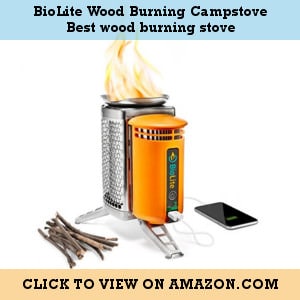 BioLite Wood Burning Campstove - the best wood-burning stove