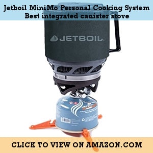 Jetboil MiniMo Personal Cooking System - the best Integrated canister stove